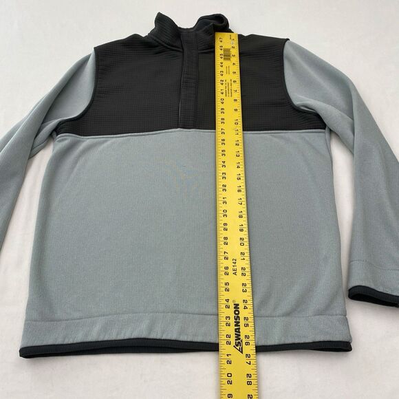 Under Armour Sweatshirt Mens Medium Gray Pullover Storm ColdGear Loose Golf - Picture 8 of 9